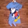 Robe Mickey Bleu