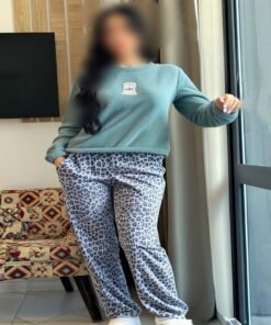 Alternative view of Poly Intimo Bleu Leopard