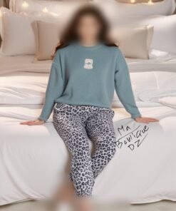 Poly Intimo Bleu Leopard