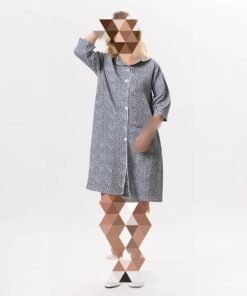 Alternative view of Chemise de nuit léopard