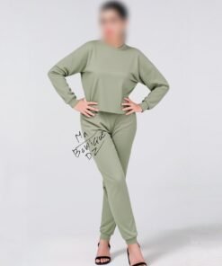 Pyjama Primark long vert