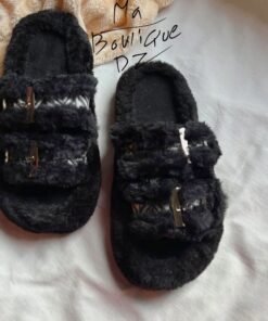 Alternative view of Pantoufle Fourrée