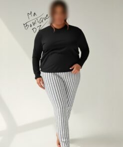 Pyjama Primark long  Noir