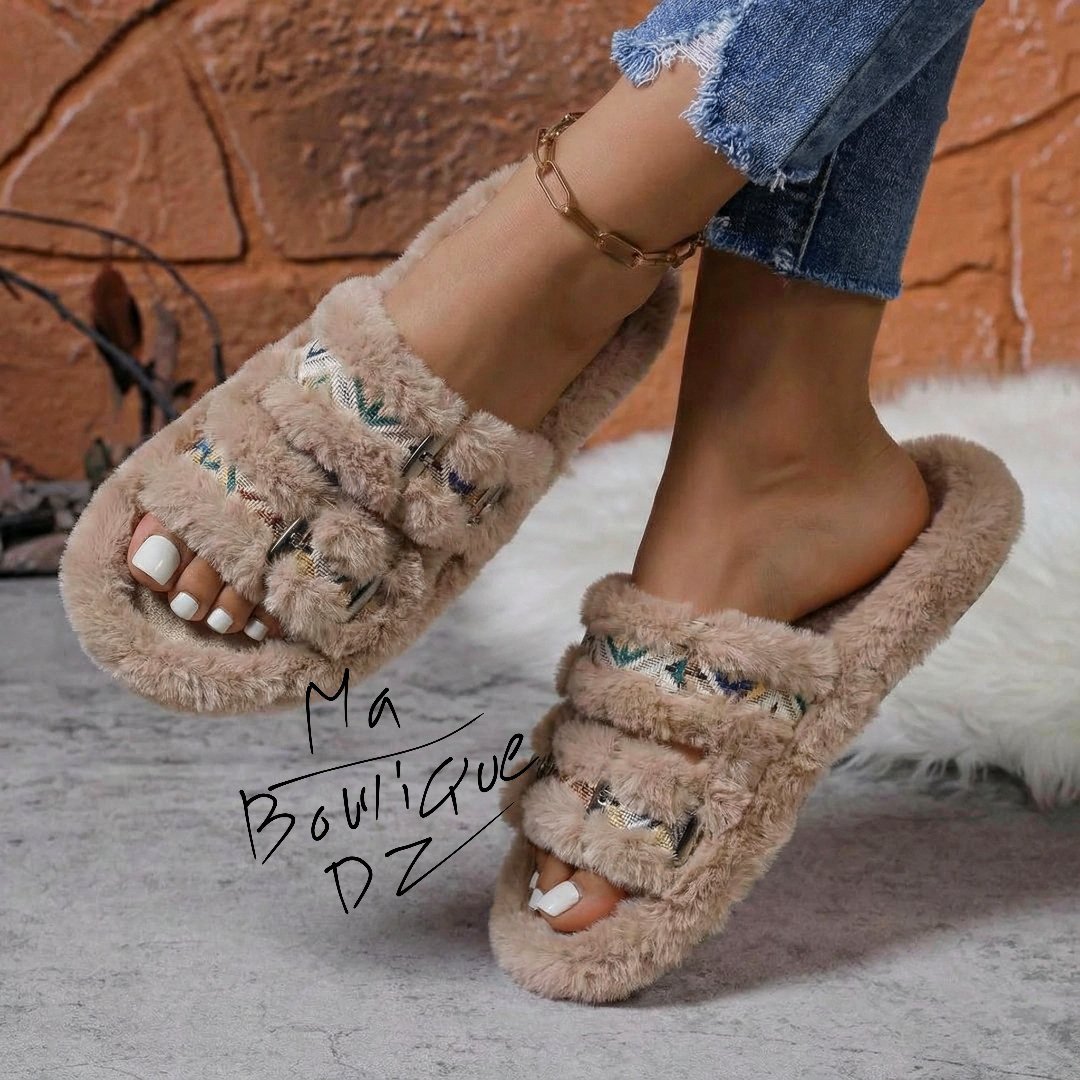 Pantoufle Fourrée