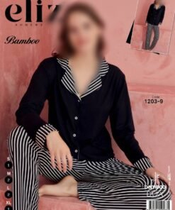 Alternative view of Eliz noir à rayures