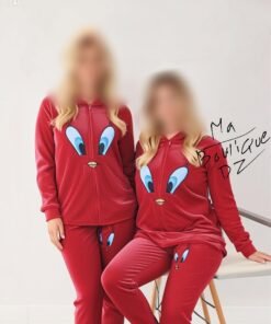 Alternative view of Pyjama BBS Rouge