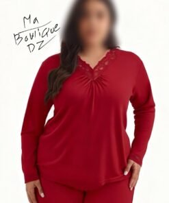 Alternative view of Pyjama Pelin Rouge