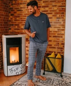 Alternative view of Pyjama Boyraz 70028