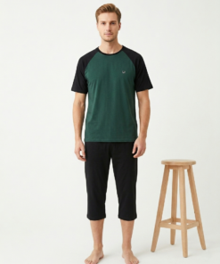 Alternative view of Pyjama Pantacourt 2120