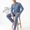 Pyjama Homme ML bleu