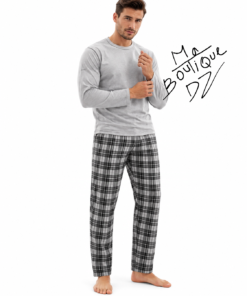 Pyjama Homme ML Gris