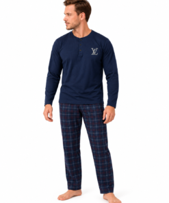 Pyjama Homme ML Bleu nuit